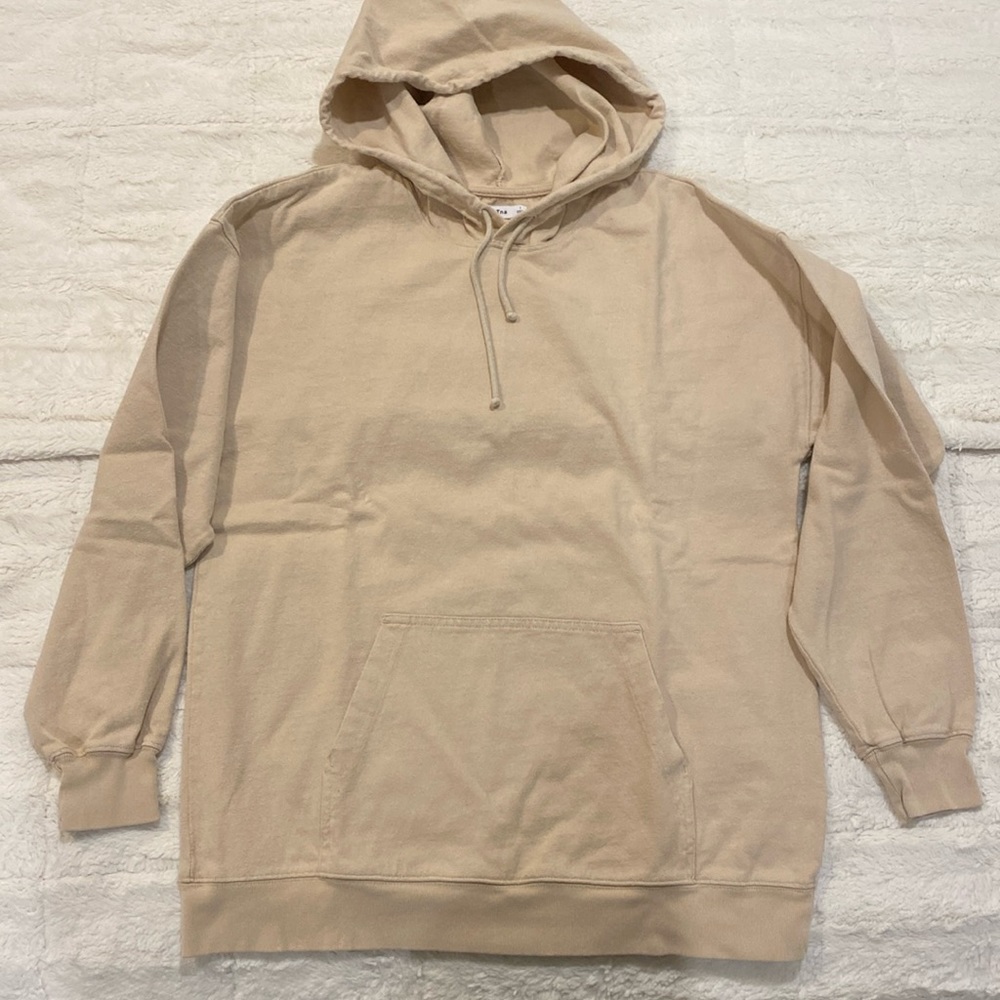 Aritzia TNA Beige Hoodie size 1